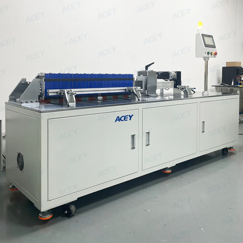 Battery module stacking extruder Battery module stacking extruder